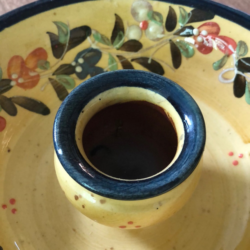 French candle dish - Picture 2 of 4